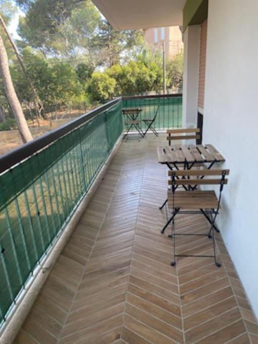 T2 Avec Clim Et Terrasse Vue Mer, Les Sablettes Ла Сен-сюр-Мер Екстериор снимка